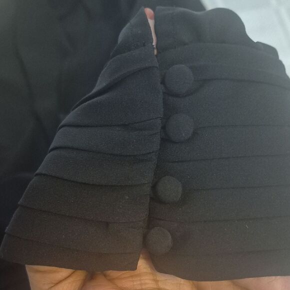 Adiva Black Ruffled Halter Top - Picture 10 of 16